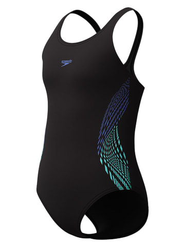 Speedo Badpak zwart/donkerblauw