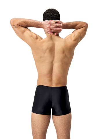 Speedo Kąpielówki "Eco Medley" w kolorze czarno-pomarańczowym