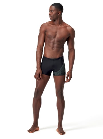 Speedo Zwembroek ''Aquashort'' zwart/grijs