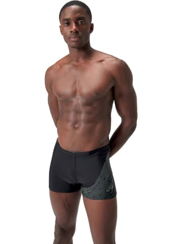 Speedo Zwembroek ''Aquashort'' zwart/grijs