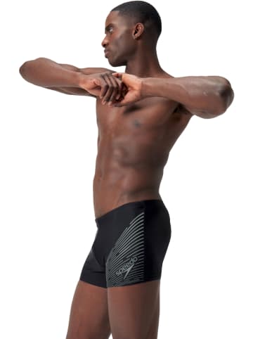 Speedo Kąpielówki "Aquashorts" w kolorze czarno-szarym