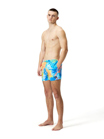 Speedo Badeshorts "Eco Print" in Bunt