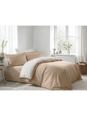 Mijolnir Renforcé beddengoedset beige/wit