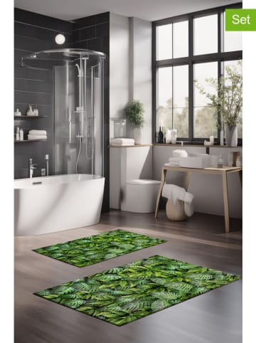 Mijolnir 2er-Set: Badvorleger in Grün