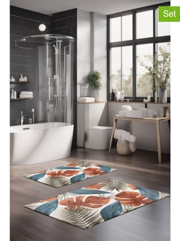 Mijolnir 2-delige set: badmatten oranje/blauw/groen