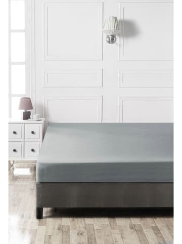 Elizabed Prześcieradło renforcé w kolorze szarym na gumce