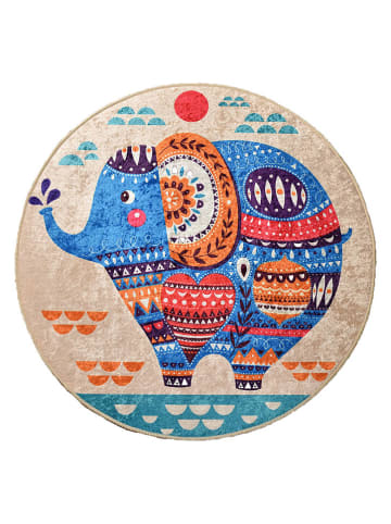 Mijolnir Dywanik łazienkowy "Etnic" w kolorze beżowym ze wzorem