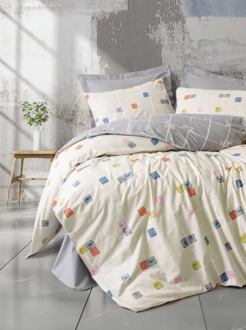 Mijolnir Renforcé beddengoedset "Evo" crème/meerkleurig