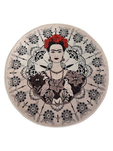 Mijolnir Dywanik łazienkowy w kolorze beżowo-czerwonym