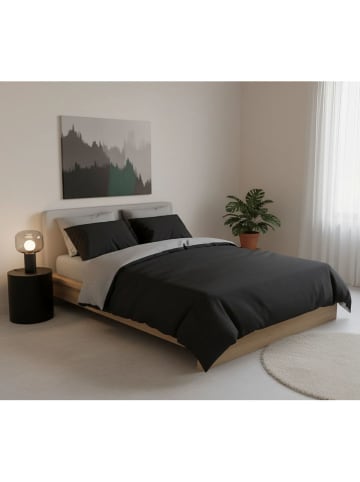 Mijolnir Renforcé beddengoedset grijs/zwart