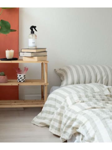 Mijolnir Renforcé-Bettwäsche-Set in Creme/ Grün