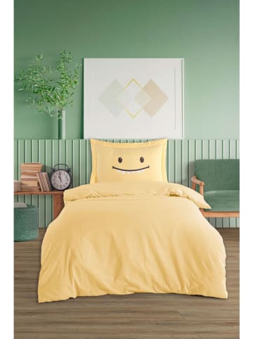 Mijolnir 3tlg. Tagesdecken-Set "Lububu" in Gelb