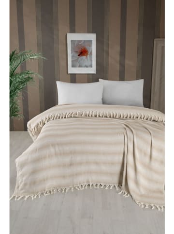 Mijolnir Bedsprei "Milo" crème/beige