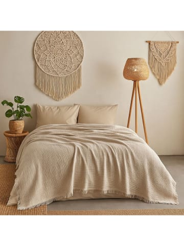 Mijolnir Tagesdecke "Muslin" in Beige