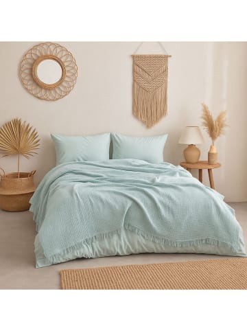 Mijolnir Bedsprei "Muslin" turquoise