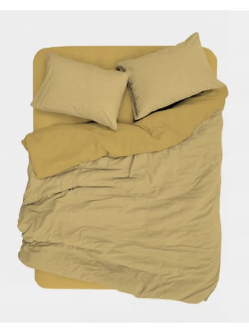 Mijolnir Renforcé-Bettwäsche-Set in Gelb