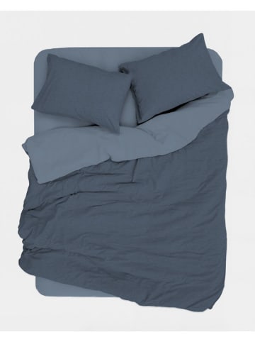 Mijolnir Renforcé beddengoedset donkerblauw