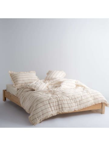 Mijolnir Renforcé beddengoedset "Porto" crème/bruin