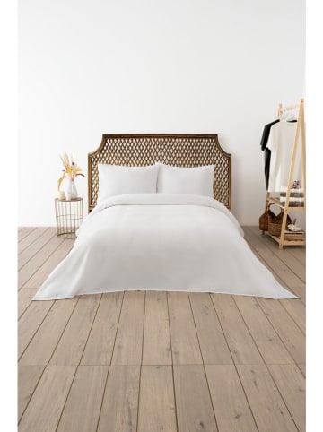 Mijolnir Bedsprei ''Waffle'' wit