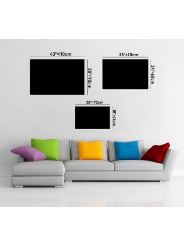 wall addiction Glaskunstdruk