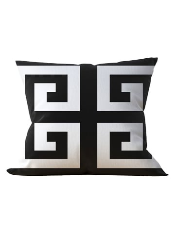 Wallity Kussenhoes zwart/wit