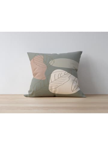 Wallity Kissenhülle in Grau/ Beige/ Creme