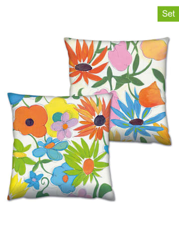 Wallity 2-delige set: kussens meerkleurig