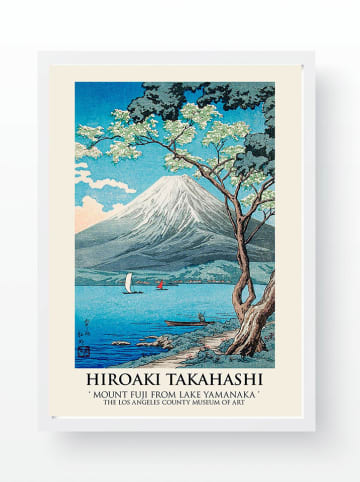 wall addiction Ingelijste kunstdruk op hout - (L)75 x (B)55 cm