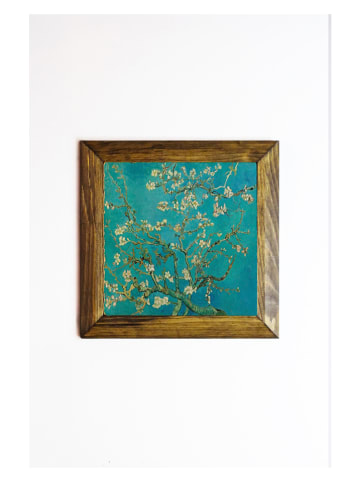 Wallity Druk artystyczny na kamieniu w ramce - 26 x 26 cm