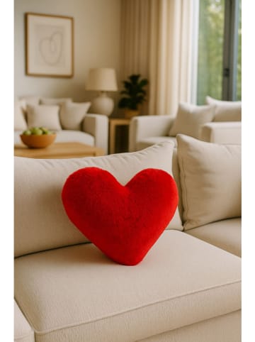 Wallity Kussen rood - (L)38 x (B)33 cm