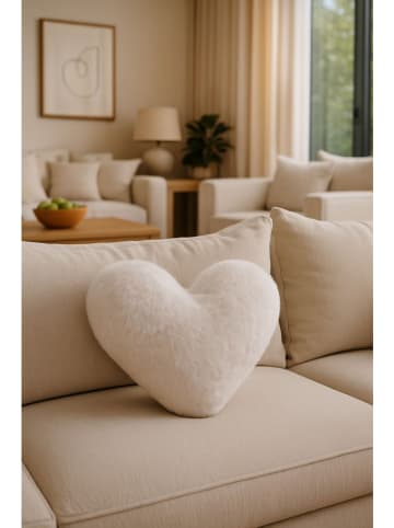 Wallity Kussen wit - (L)38 x (B)33 cm