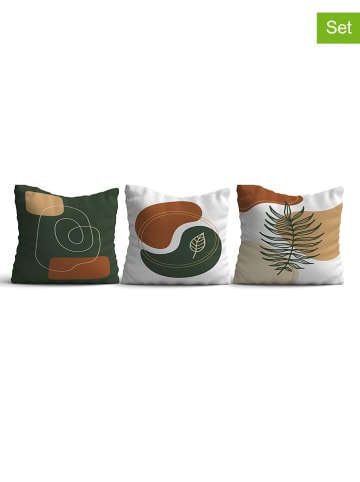 ABERTO DESIGN 3-delige set: kussens meerkleurig