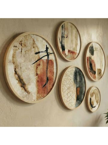 Wallity 5-delige set: ingelijste kunstdrukken