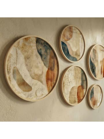 Wallity 5-delige set: ingelijste kunstdrukken