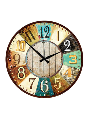 Wallity Wandklok beige - Ø 50 cm