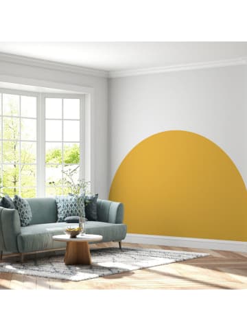 Wallity Naklejka ścienna w kolorze żółtym - 100 x 60 cm
