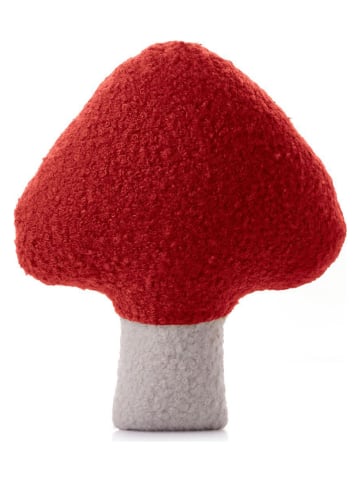 Wallity Kissen in Rot/ Weiß - (L)38 x (B)35 cm