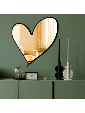 Wallity Spiegel in Gelb - (L)48 x (B)43 cm