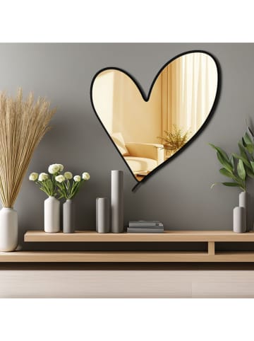 Wallity Lustro w kolorze żółtym - 48 x 43 cm