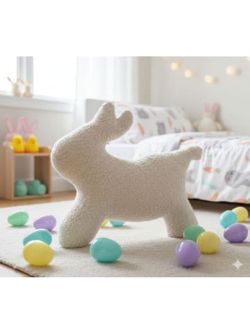 Wallity Kussen beige - (B)48 x (H)45 cm