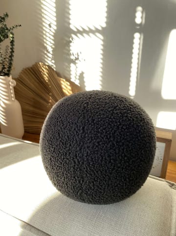 Wallity Kissen in Anthrazit - Ø 25 cm 