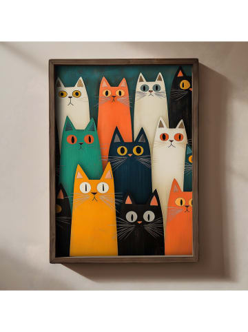 Wallity Ingelijste kunstdruk - (L)47 x (B)35 cm