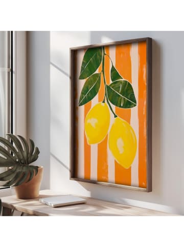 Wallity Gerahmter Kunstdruck - (L)47 x (B)35 cm