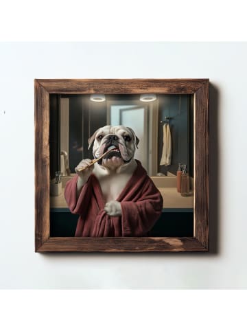 Wallity Ingelijste kunstdruk - (L)16 x (B)16 cm