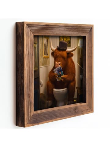 Wallity Gerahmter Kunstdruck - (L)16 x (B)16 cm