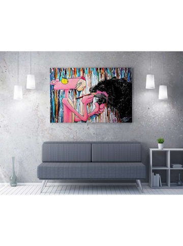 wall addiction Leinwand-Kunstdruck