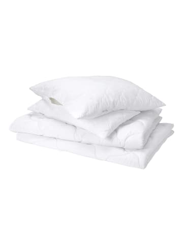 Schiesser 4-seizoenendekbed wit