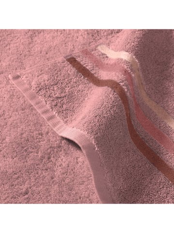 Schiesser 2er-Set: Duschtücher "Skyline" in Rosa