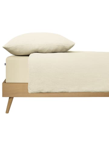 Schiesser Musselin-Bettwäsche-Set "Molly" in Creme
