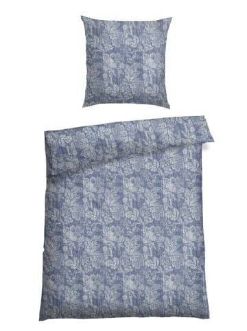 Schiesser Renforcé-Bettwäsche-Set "Missy" in Blau